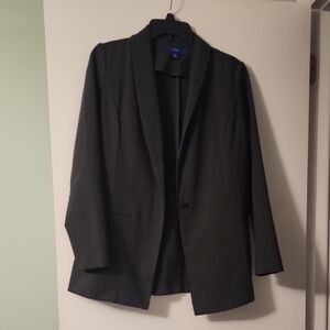 Dark Grey Blazer Jacket